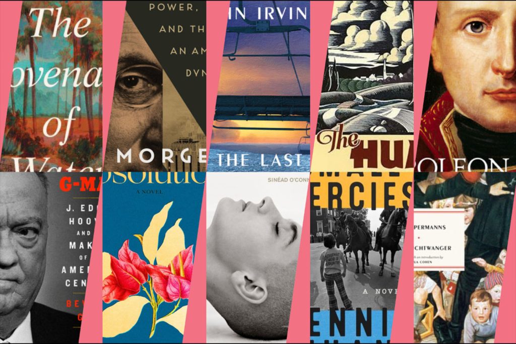 A grid of book covers from the New York Times staffers' favorite books of the year.